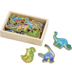 Melissa & Doug Wooden Dinosaur Magnets