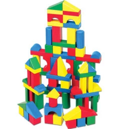 Melissa & Doug 100 Piece Wood Blocks Set