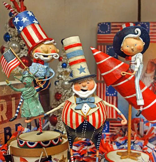 "Patriotic Pete" Figurine 3 "Patriotic Pete" Figurine - Image 3