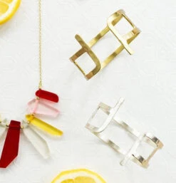 Hammered Couplet Bracelet -Home Furnishings 1842 1031b