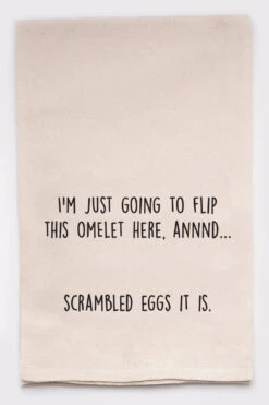 "Flip This Omelet" Tea Towel