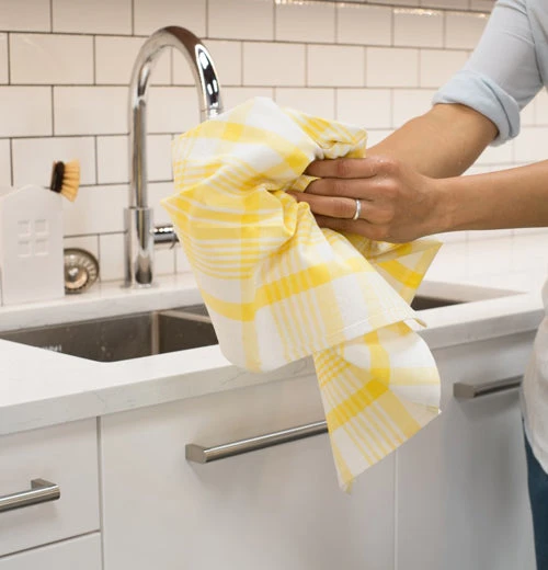 Dishtowel Jumbo (Set Of 3) "Lemon" 4 Dishtowel Jumbo (Set Of 3) "Lemon" - Image 4