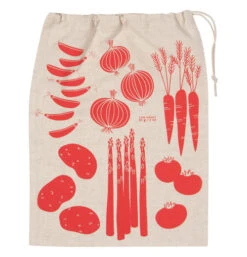 Produce Bag (Set Of 3) "Fruits And Veggies" 7 Produce Bag (Set Of 3) "Fruits And Veggies" -Home Furnishings 3001003 large c