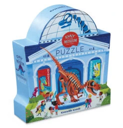 Crocodile Creek Puzzle (48 Piece) "Dinosaur Day At The Museum"