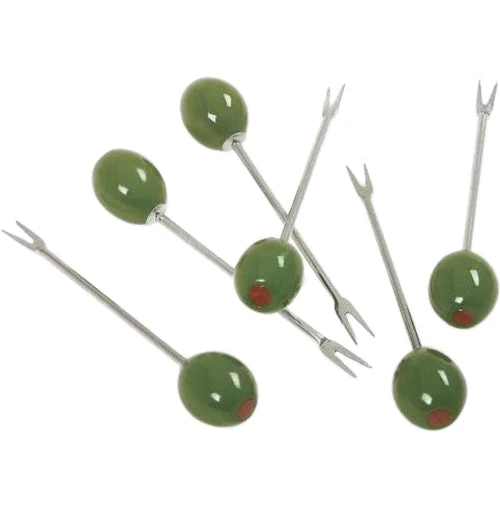 Olive Picks Set Of 6 1 Olive Picks Set Of 6