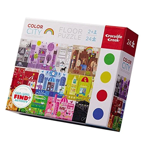 Crocodile Creek Color City Puzzle 1 Crocodile Creek Color City Puzzle
