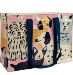Happy Dogs Shoulder Tote