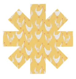 Pan Protectors (Set Of 3) "Chicken Scratch"