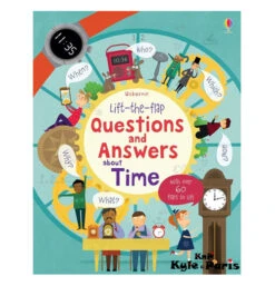 "Questions And Answers About Time" Lift-The-Flap Book