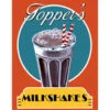 Topper's Shakes Tin Sign