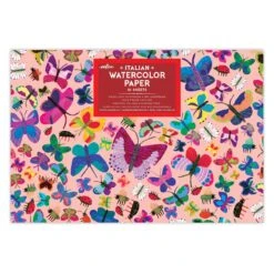 Eeboo Watercolor Pad "Butterflies"