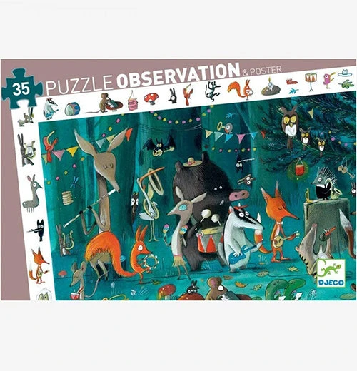 Djeco Observation 35-Piece Puzzle 1 Djeco Observation 35-Piece Puzzle