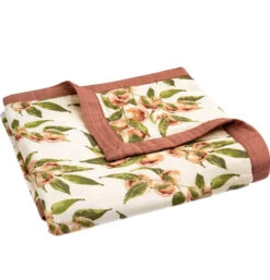 Big Lovey Bamboo Muslin Blanket, "Peaches"