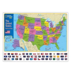 Puzzle (300 Piece) "USA Kids Map" -Home Furnishings 71lMisncQCL