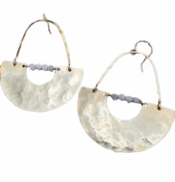 Handmade New Moon Earrings