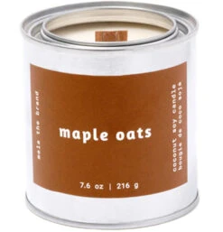 Maple Oats Candle