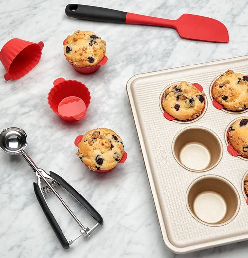 OXO Silicone Baking Cups, Good Grips 5 OXO Silicone Baking Cups, Good Grips - Image 5