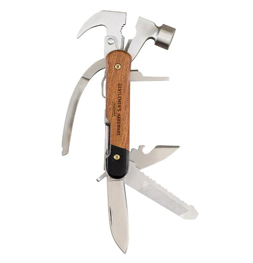Gentlemen's Hardware Multi-Tool, Hammer, Wood 1 Gentlemen's Hardware Multi-Tool, Hammer, Wood