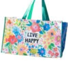 Natural Life Live Happy Carry All Tote