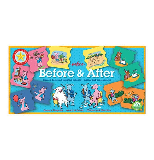 Eeboo Game, Educational "Before And After" 1 Eeboo Game, Educational "Before And After"