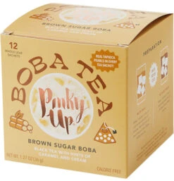 Brown Sugar Boba Tea In Sachets