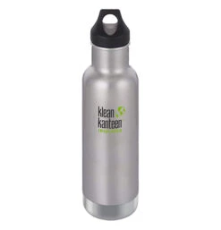 Klean Kanteen Classic Insulated Water Bottle With Loop Cap -Home Furnishings BrushedStainlessA