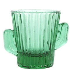 KIKKERLAND Shot Glasses (Set Of 4) "Cactus"