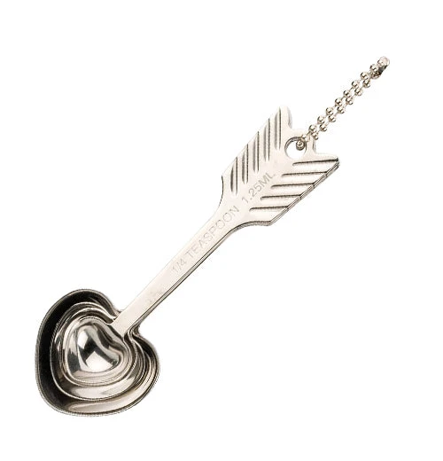 Heart Shape Measuring Spoons 1 Heart Shape Measuring Spoons