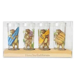 California Bear Shooters- Set Of 4