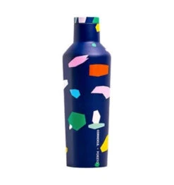 Corkcicle Canteen "Custom Blue Confetti" 16 Oz