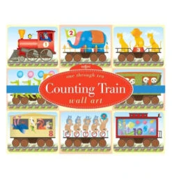 Eeboo Wall Art "Counting Train"