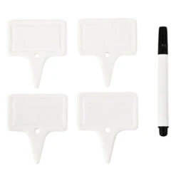 "Country Cottage" Ceramic Cheese Markers (Set Of 4)