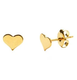 Tiny Heart Stud Earrings