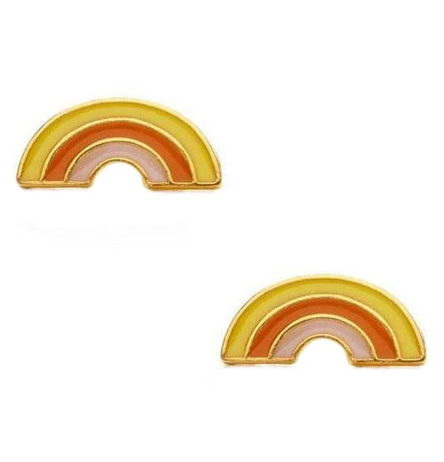 Rainbow Stud Earrings 2 Rainbow Stud Earrings - Image 2