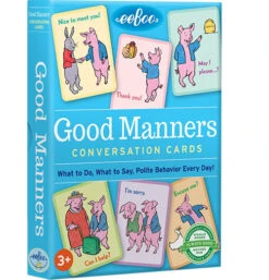 Eeboo Good Manners Conversation Cards