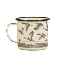 Gentlemen's Hardware Enamel Mug, "Lake & Ducks"