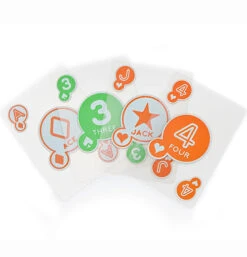 KIKKERLAND Glow In The Dark Playing Cards