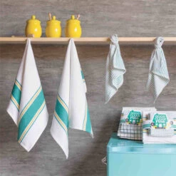 Kitchen Set "Good Clean Fun" -Home Furnishings GOOD CLEAN FUN KITCHEN SETS TEAL4