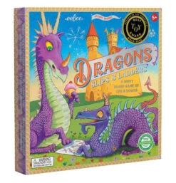 Eeboo Game, Board, Slips And Ladders"Dragons"