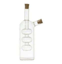Glass Oil And Vinegar Bottle