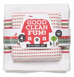 Kitchen Set "Good Clean Fun" -Home Furnishings Good Clean Fun Chili