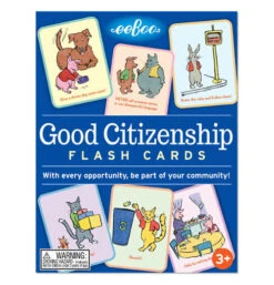 Eeboo Flash Cards (Set Of 48) "Good Citizenship"