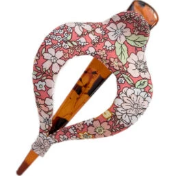 Natural Life Floral Pink Boho Clip