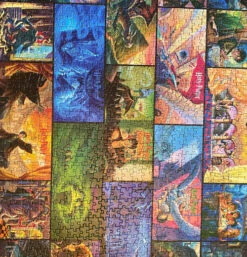 Harry Potter Collage 1000-Piece Puzzle -Home Furnishings Harry Potter Collage 1000 Piece Puzzle3