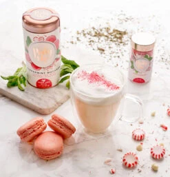 Loose Leaf Tea, "Peppermint Macaron" -Home Furnishings Herbal Tea Peppermint Macaron Loose Leaf4
