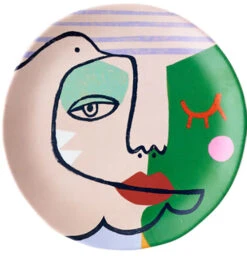 Melamine Dinnerware Inspired By The Masters -Home Furnishings ItemME0668 jpg