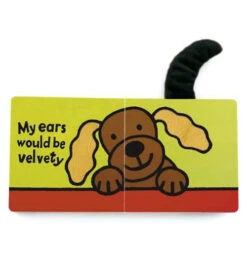 JELLYCAT "If I Were A Puppy" -Home Furnishings Jellycat If I were a puppy book open