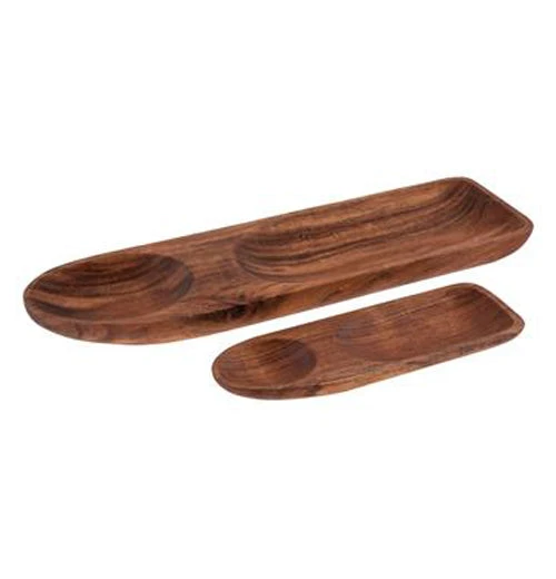 Karma Sierra Hors D'Oeuvre Serving Tray Set Of 2 1 Karma Sierra Hors D'Oeuvre Serving Tray Set Of 2