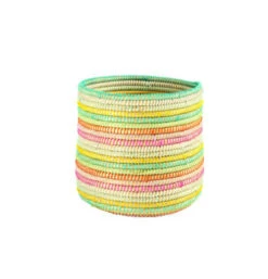 Kans Grass Baskets, Multicolor