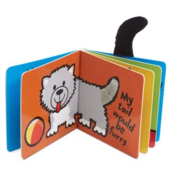 JELLYCAT "If I Were A Puppy" -Home Furnishings L PuppyBookOpen
